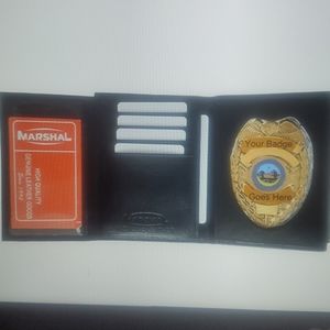 Men's Wallet and Badge Holder